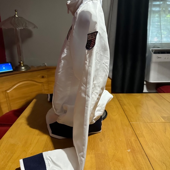 NWOT, US Polo Association jacket, white/navy, Men’s XXL - Picture 6 of 6